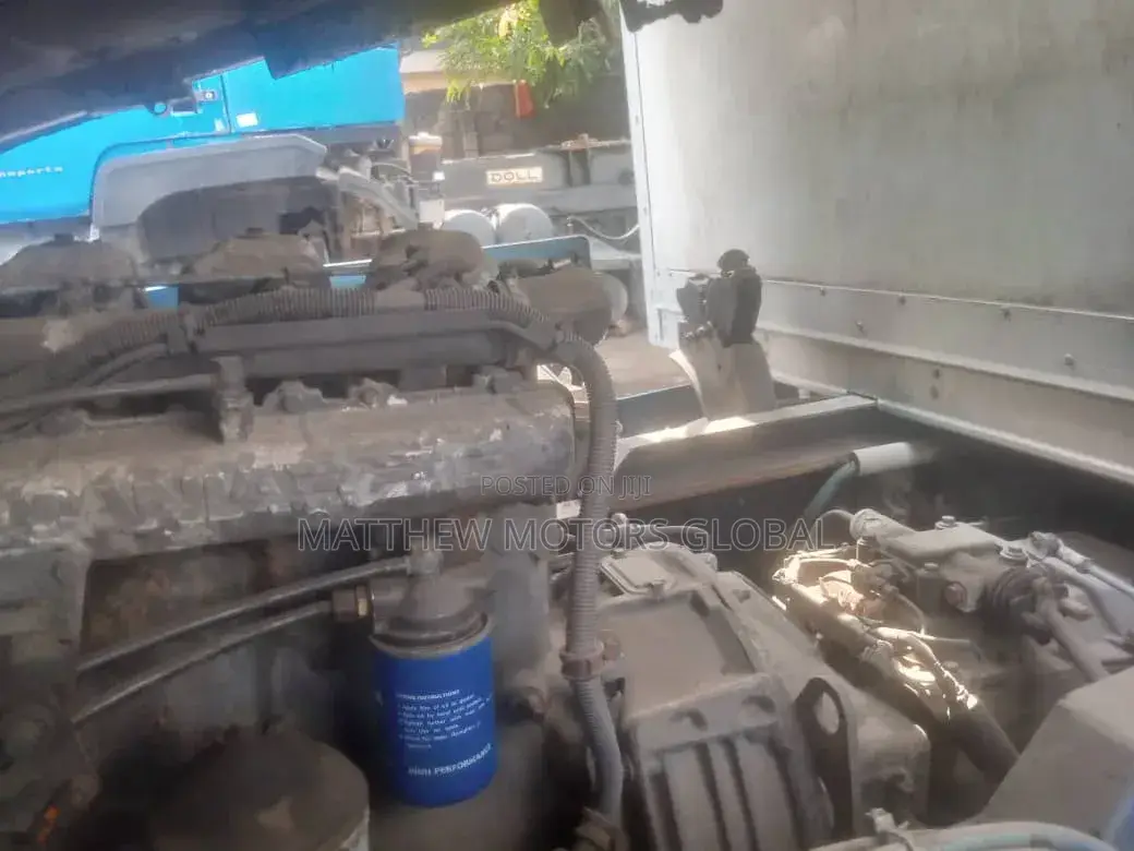 Foreign Used Scania 94d Container Body Truck, Front and Back Balloon