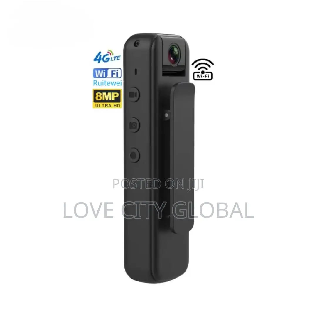Mini Smart Clip-on Wifi Cb77w Camera Body Cam Night Vision Mobile App