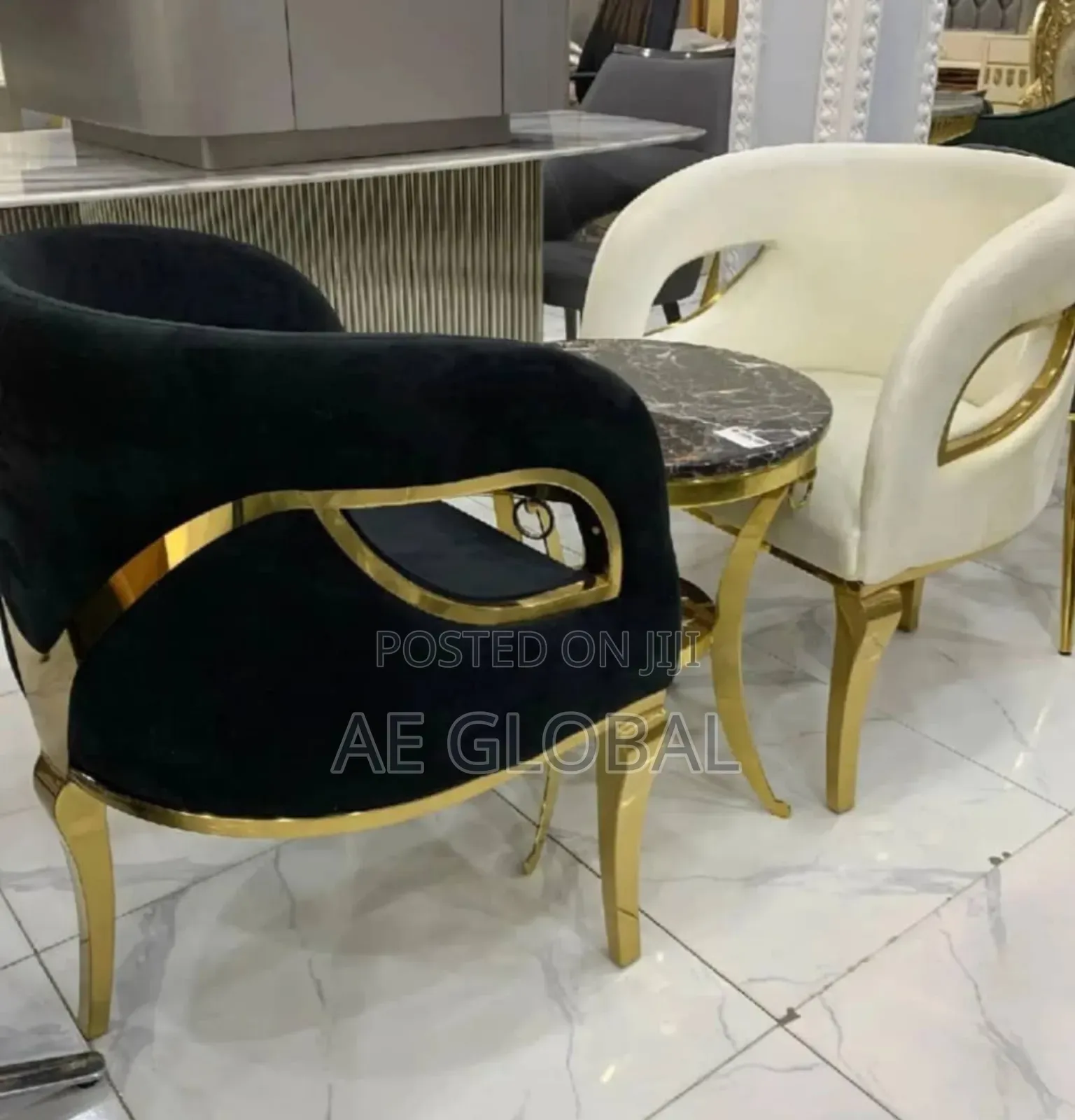 Twin Chairs and Table