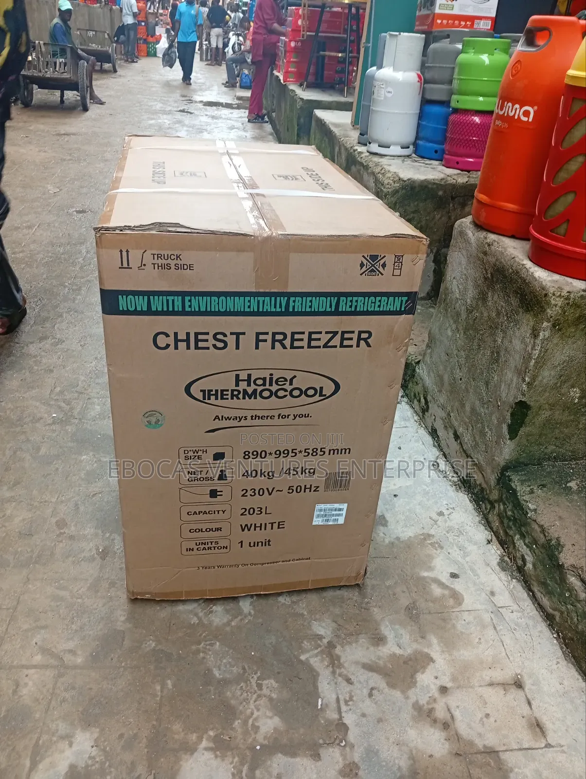 Thermocool Chest Freezer 203l Capacity -White