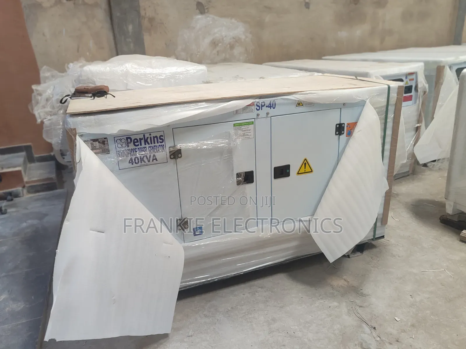 Low Diesel Perkins 40kva — 100% Copper Coil