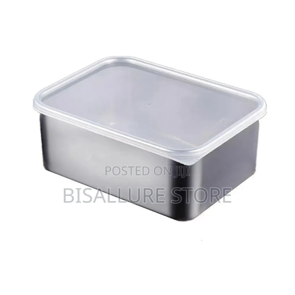 3 Pieces Stainless Bowl With Lid