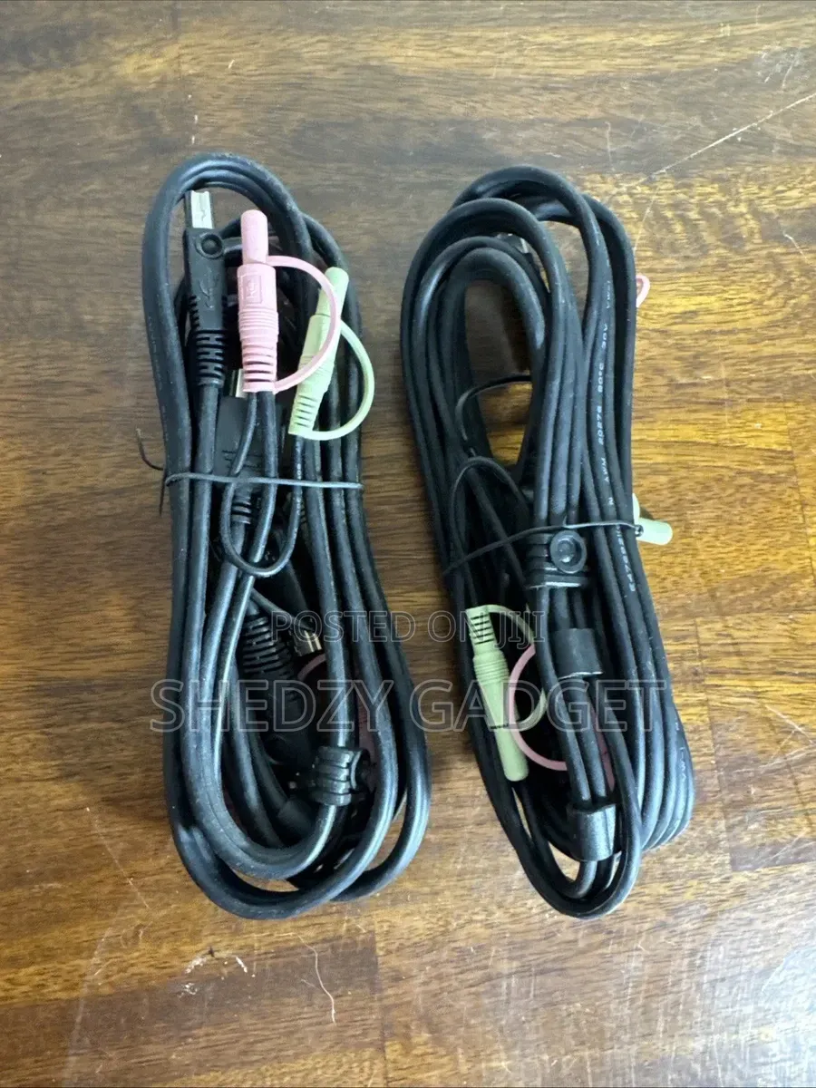 2x Startech 6ft 4-in-1 Usb Displayport KVM