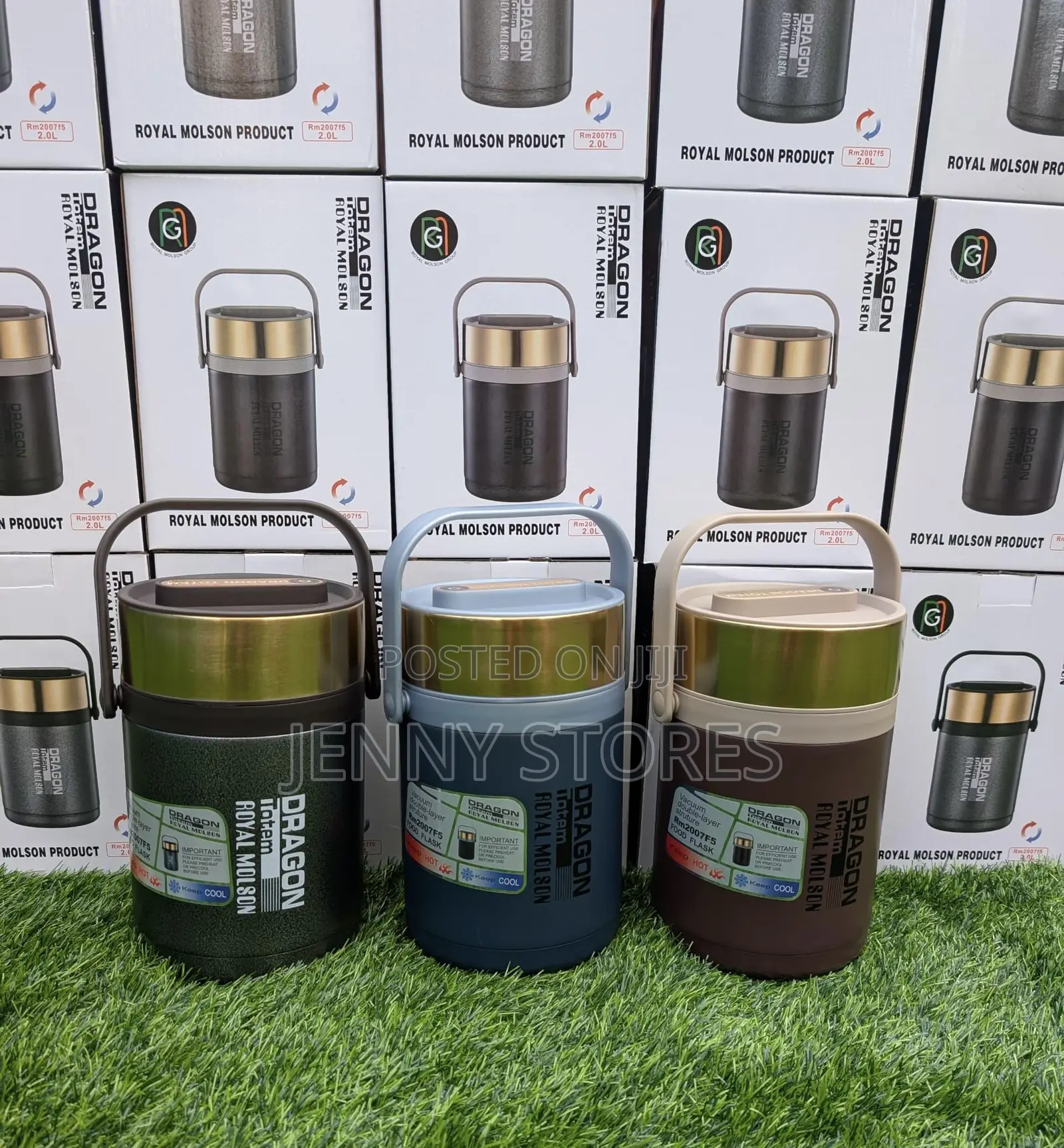 2.0l Dragon Food Flask