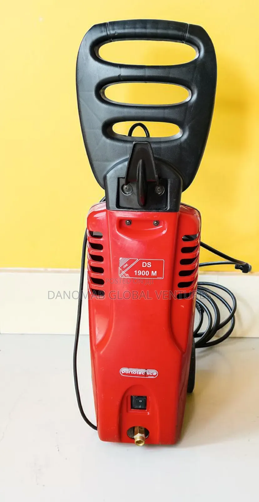 Portotecnica Dm1900 Heavy-duty High Pressure Washer For Tough Cleaning