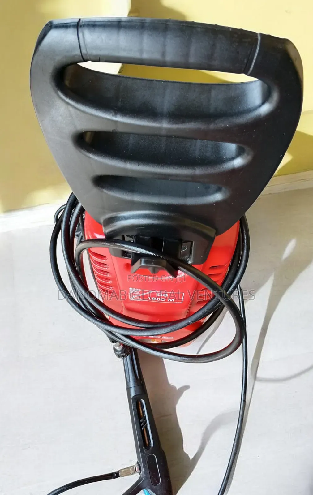 Portotecnica Dm1900 Heavy-duty High Pressure Washer For Tough Cleaning