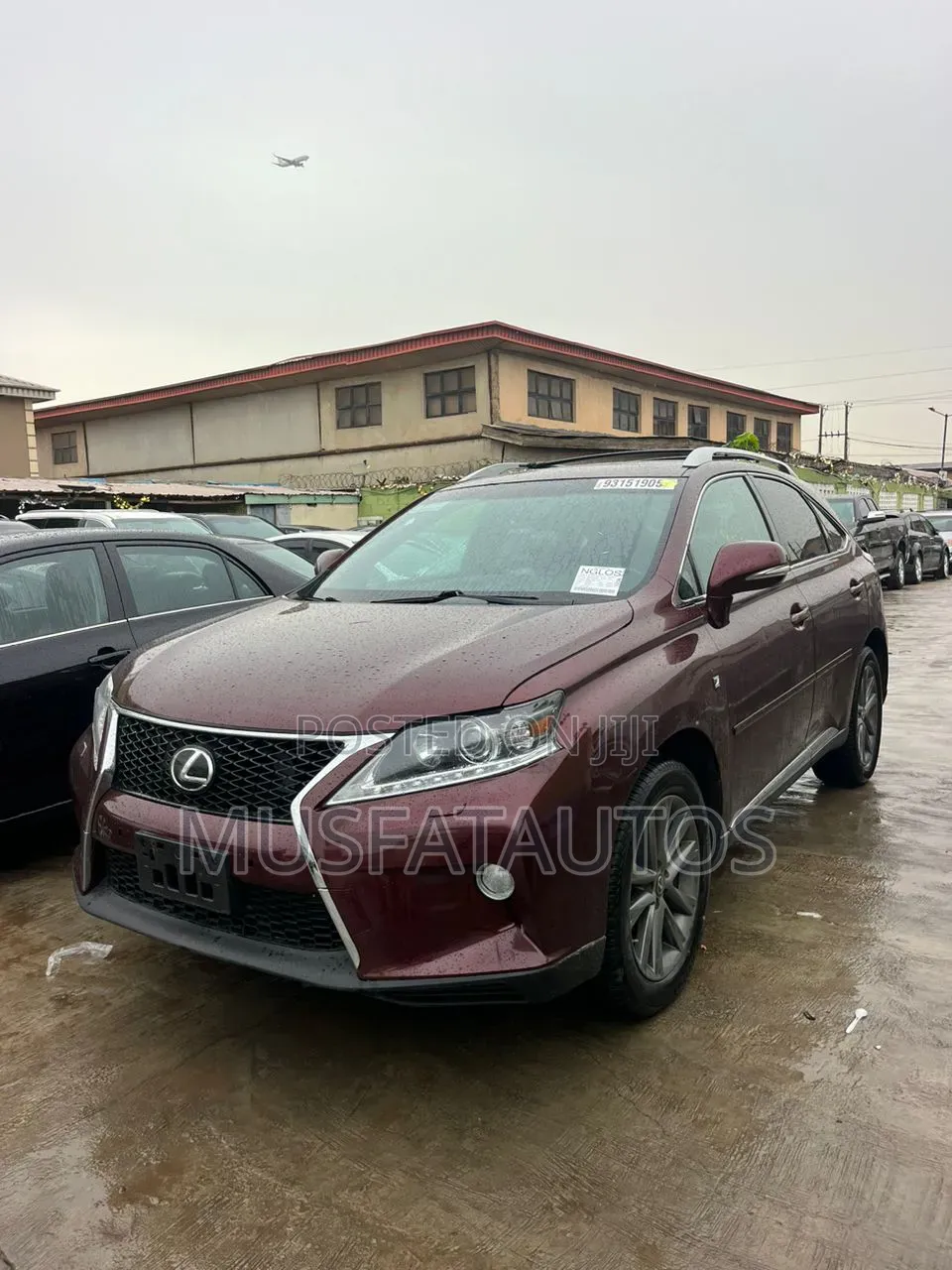 Lexus RX 350 F Sport AWD 2014 Burgundy