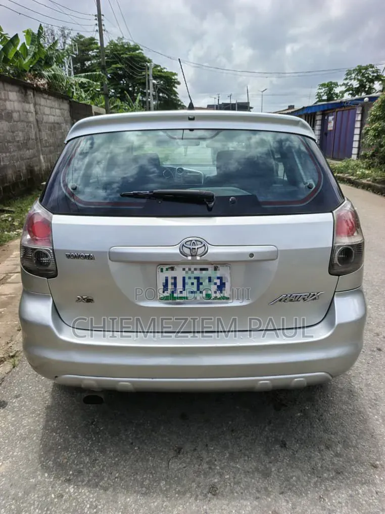Toyota Matrix XR Hatchback AWD (1.8L 4cyl 4A) 2006 Silver