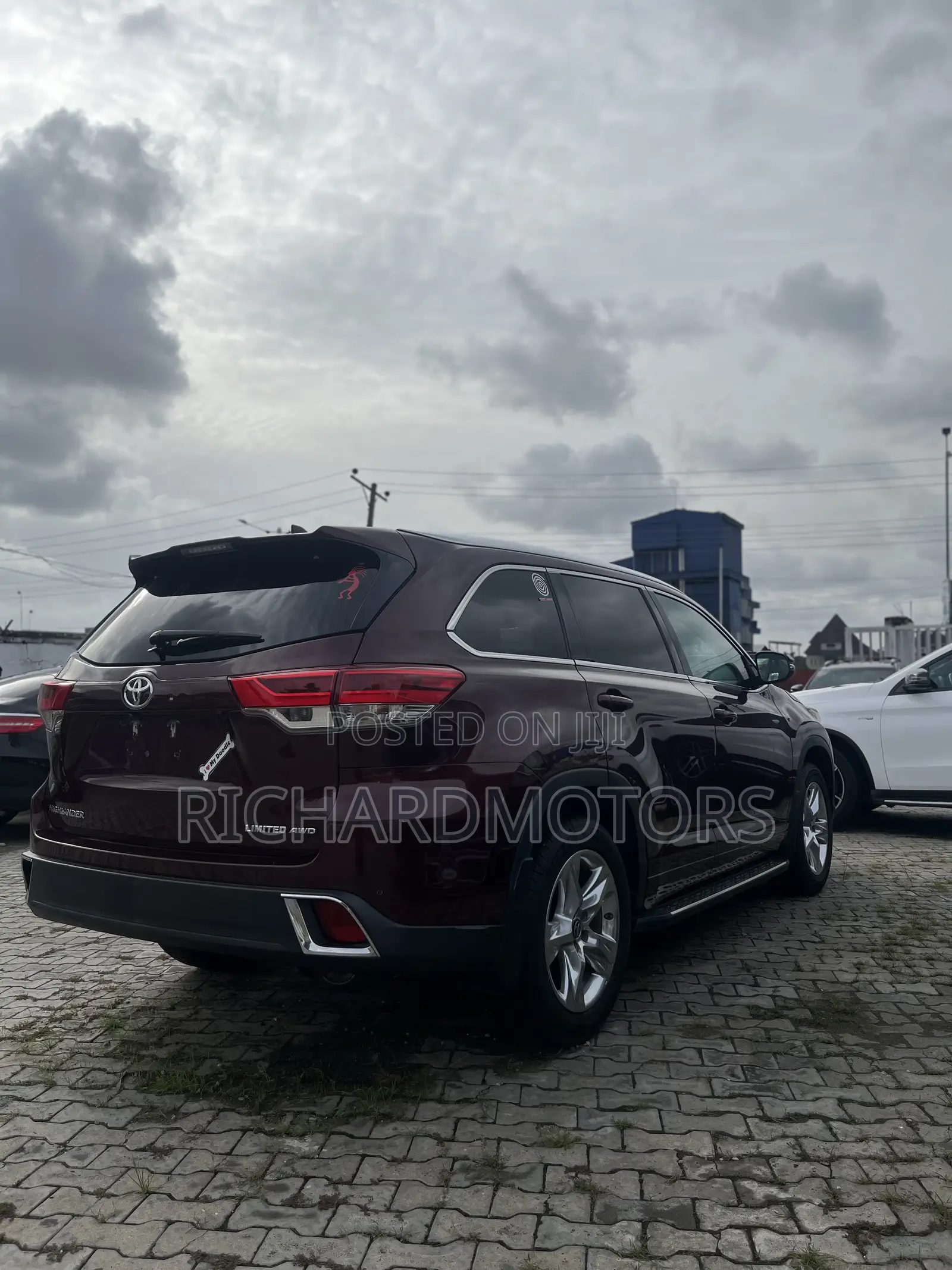 Toyota Highlander Limited Platinum 2019 Burgundy