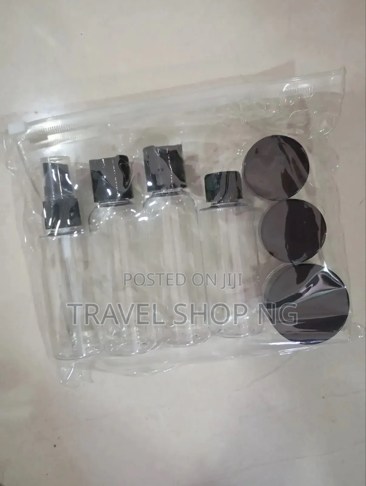 7pc Set Tsa Approved Travel Container