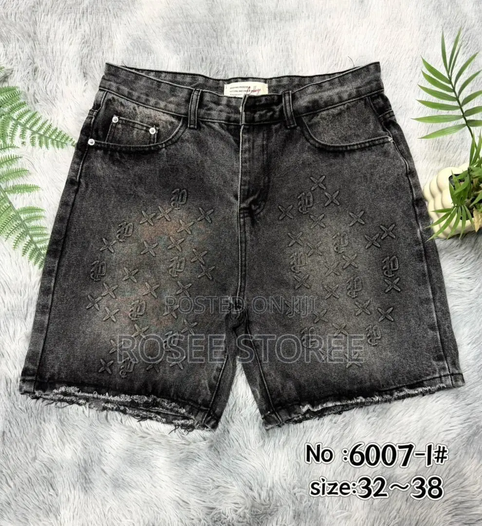 Men Jeans Baggy Shorts