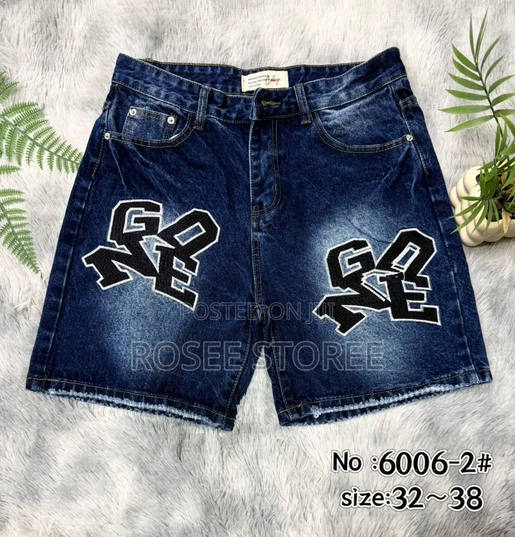 Men Jeans Baggy Shorts