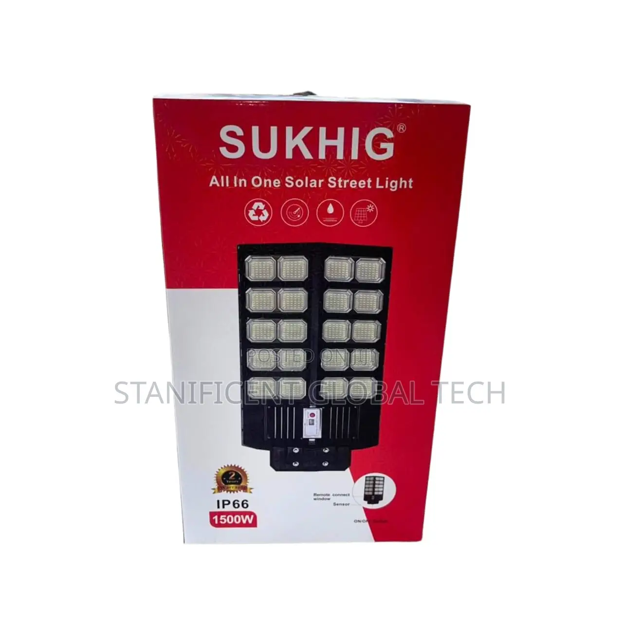 Sukhig 1500watts All in One Solar Street Light