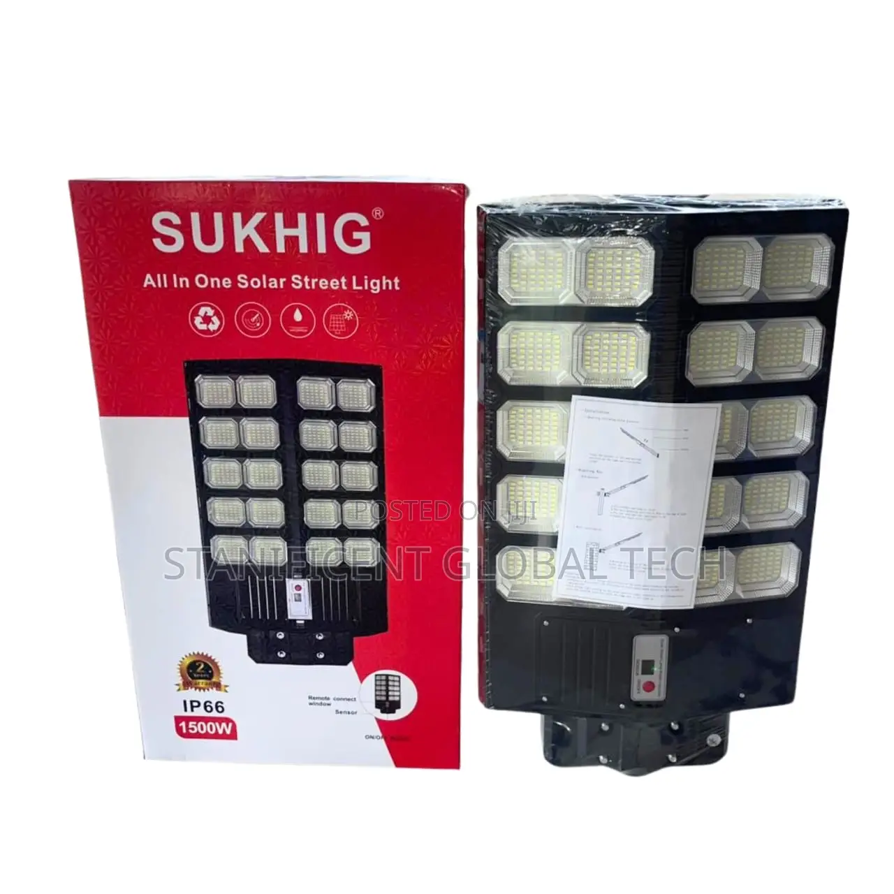 Sukhig 1500watts All in One Solar Street Light
