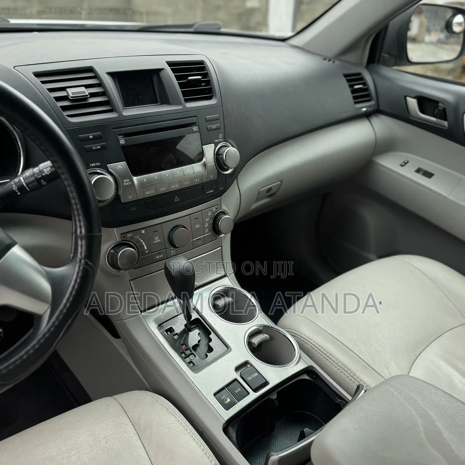 Toyota Highlander 2012 Silver