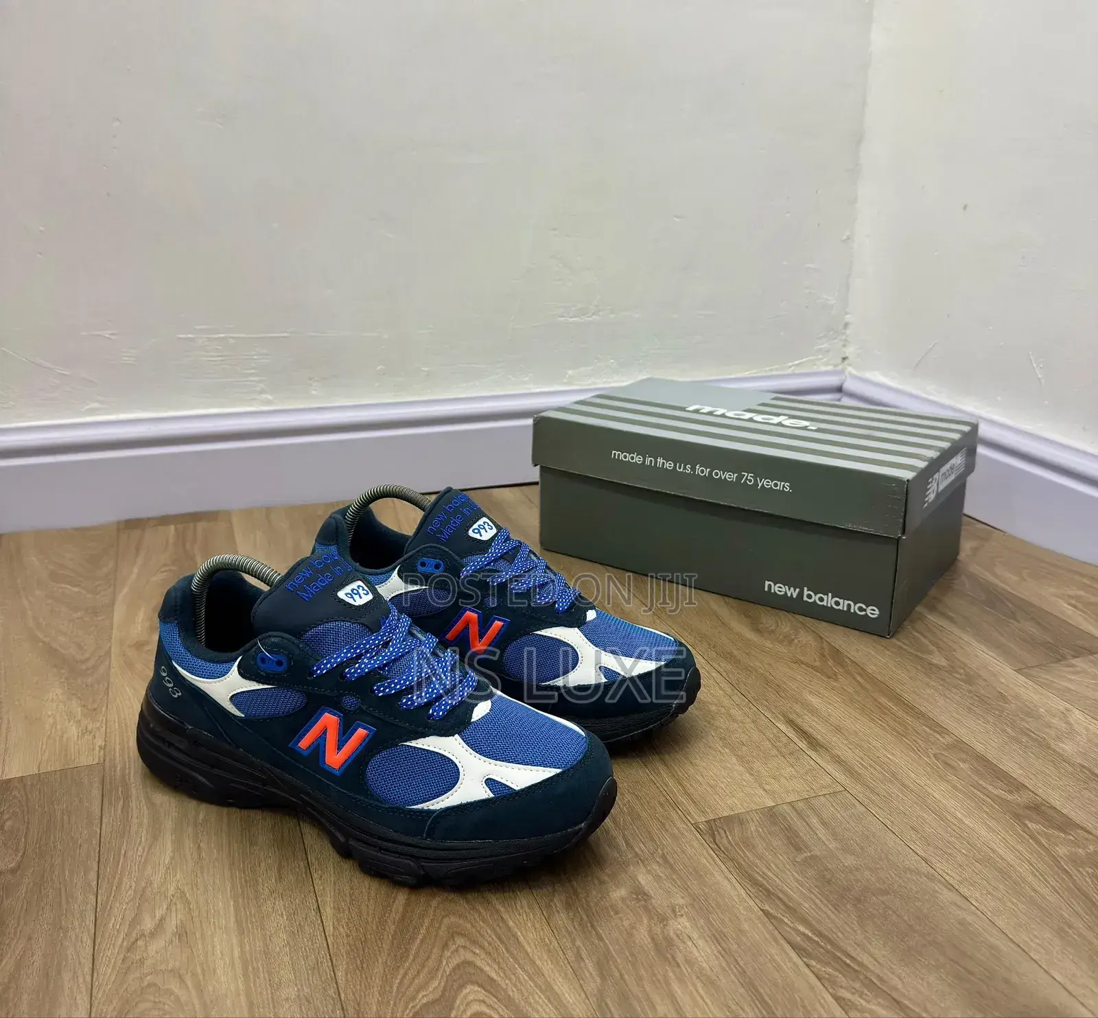 *New Balance X Kith 993 Madison Square Garden “Navy Blue”