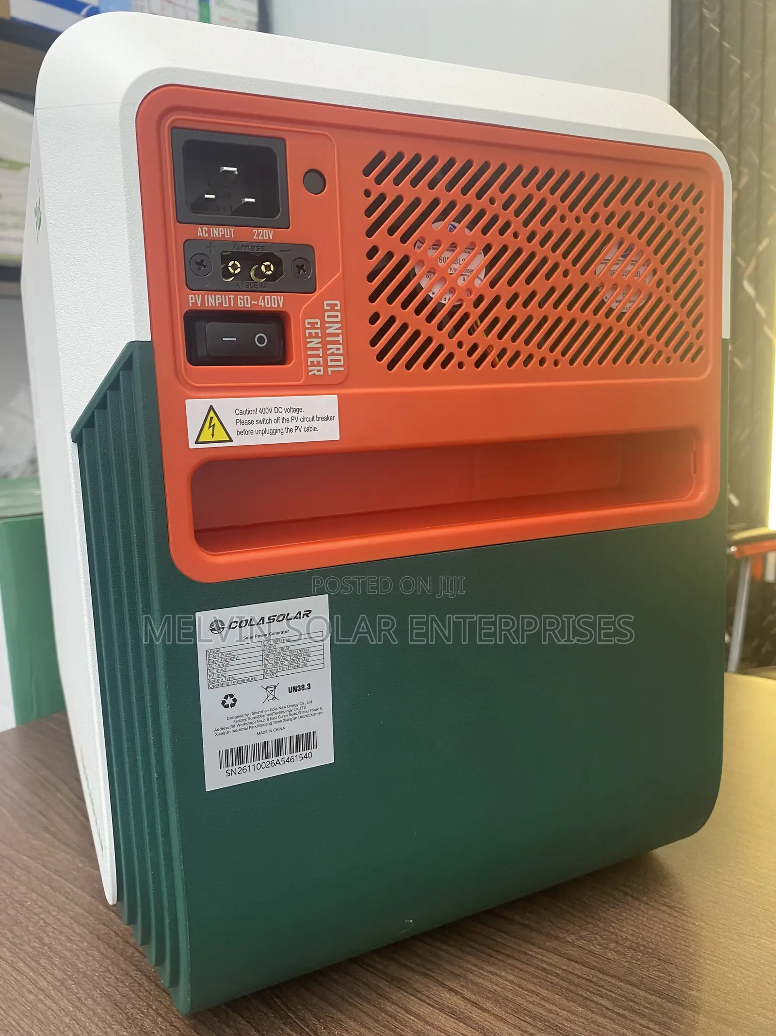 3.6kwh Plus Cola Solar Generator Available in Store Now Dm Let’S Deal