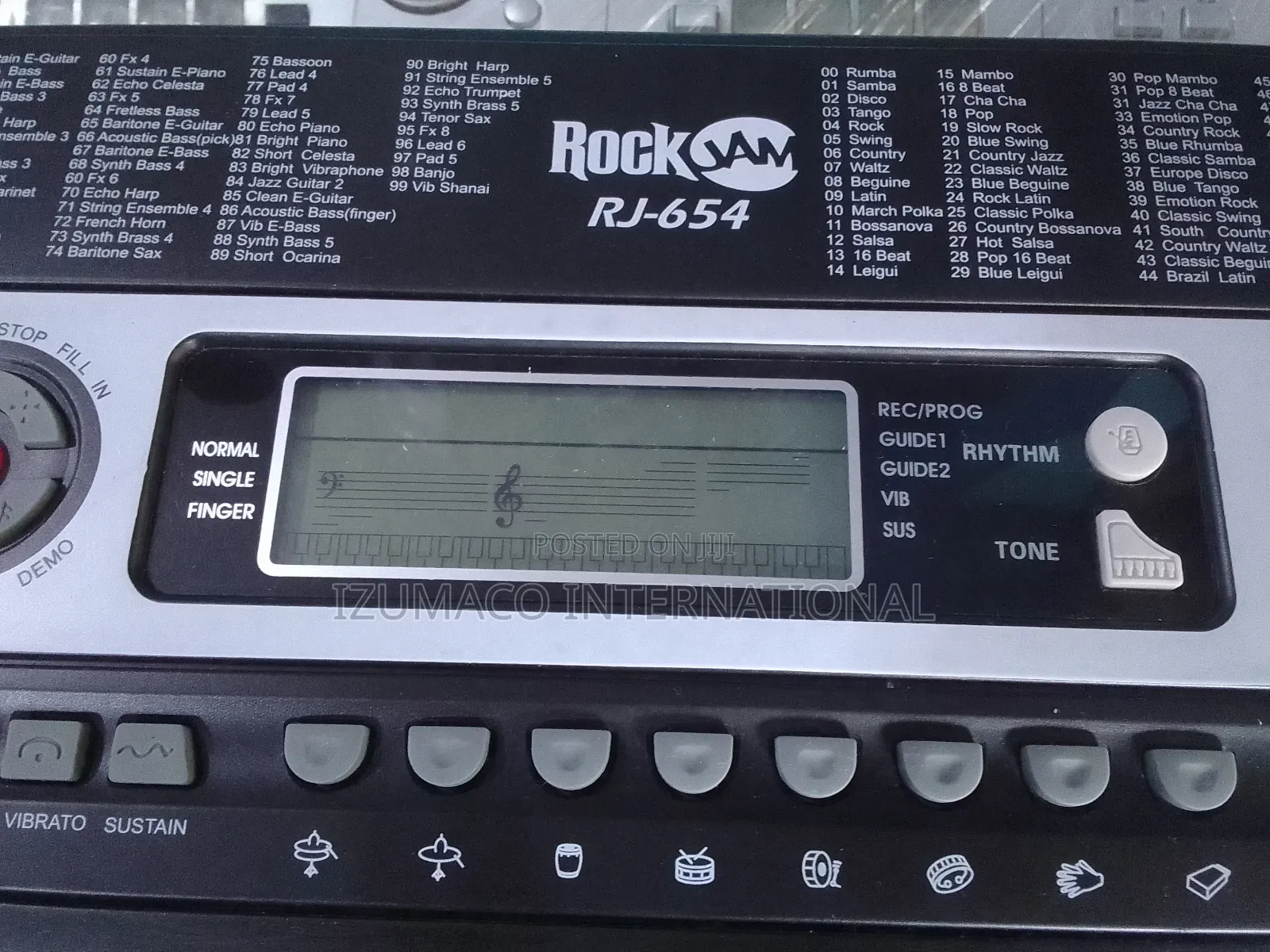 Rockjam Rj654 54-Key Keyboard – Uk Used
