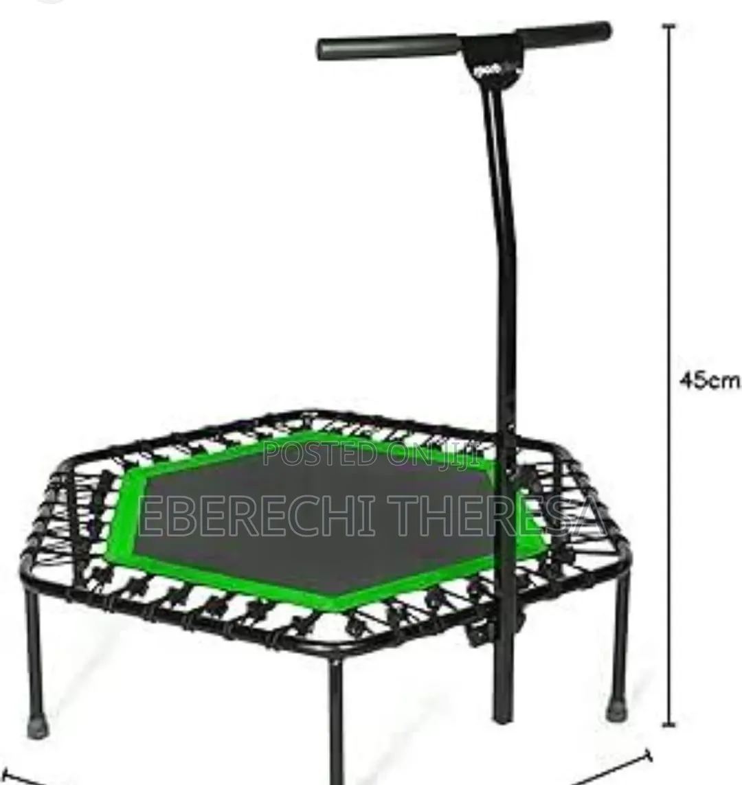 Trampoline With Handle