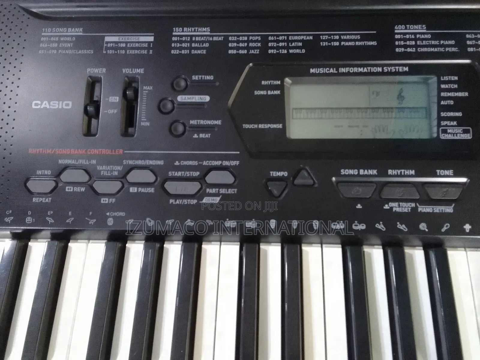 Uk Used Casio CTK-3000 Keyboard With Pitch Bend