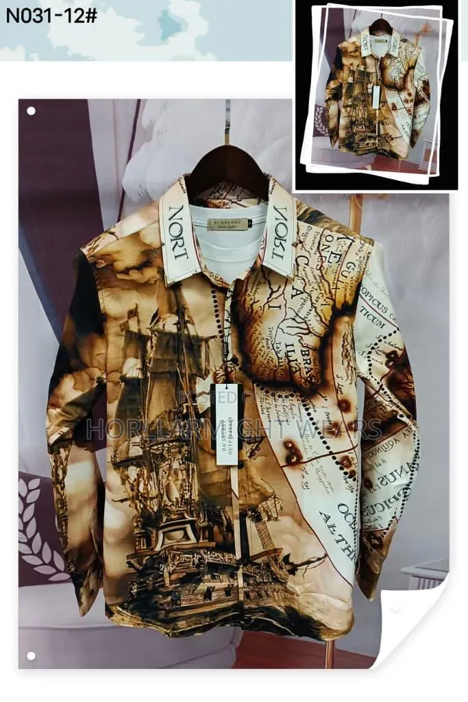Vintage Long Sleeve Luxury Shirt