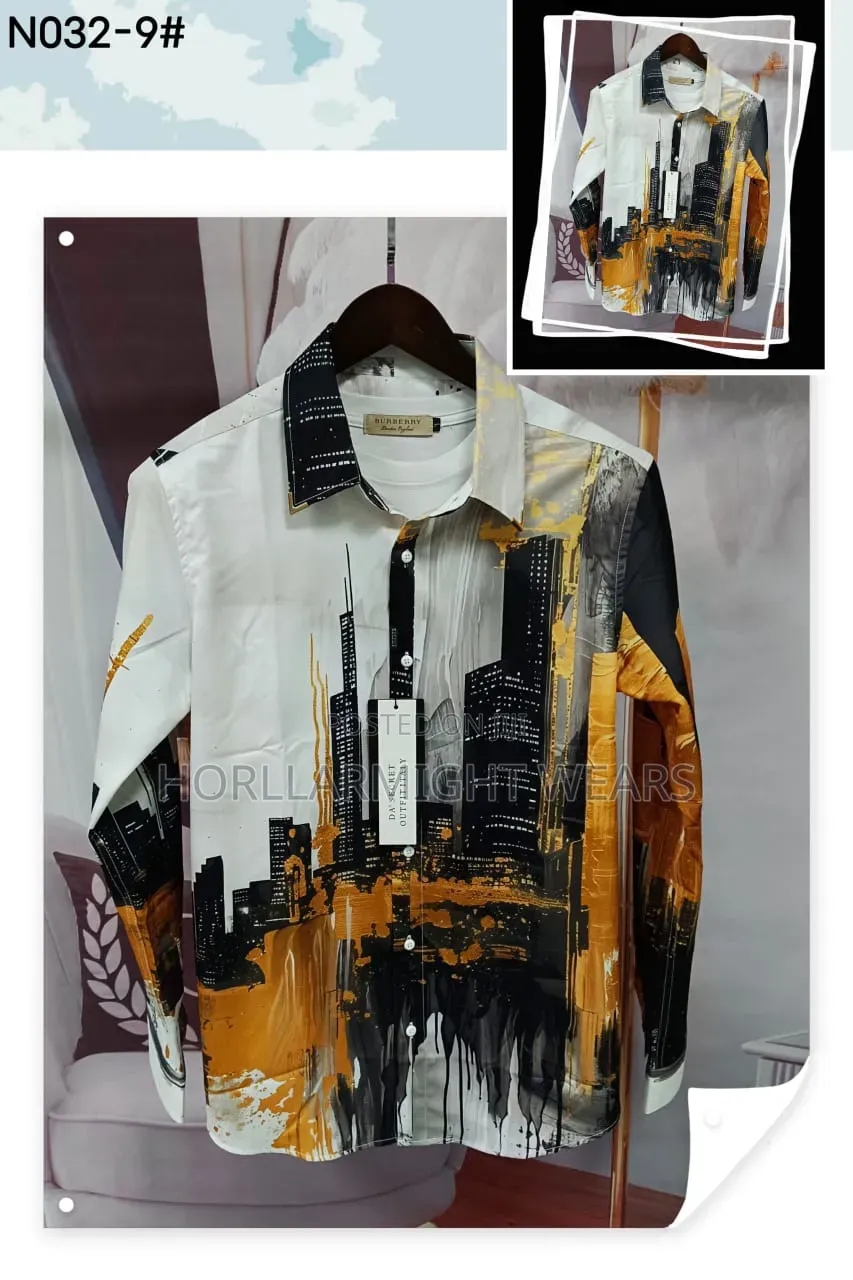 Vintage Long Sleeve Luxury Shirt