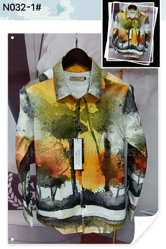 Vintage Long Sleeve Luxury Shirt