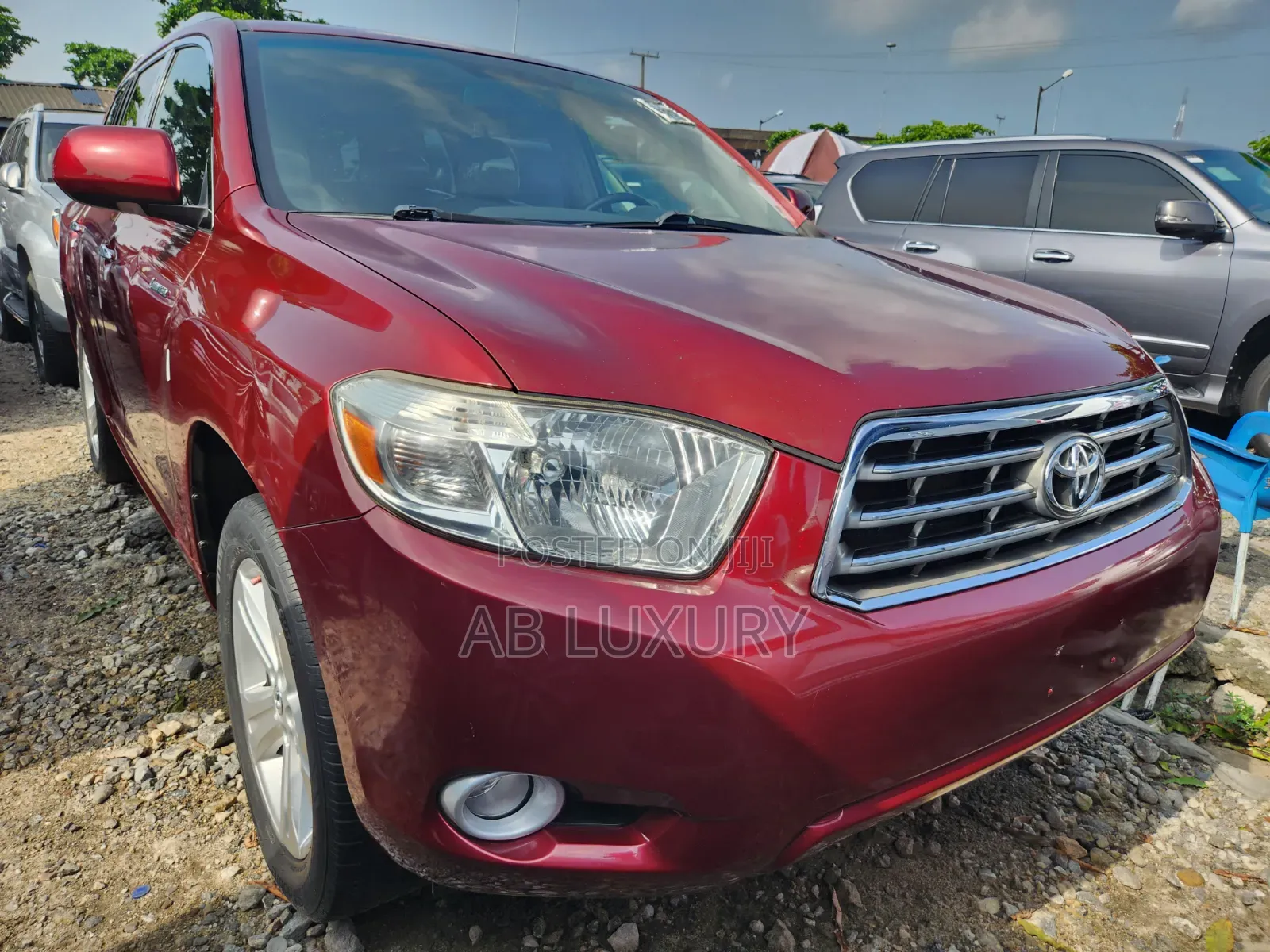 Toyota Highlander Limited 2010 Red