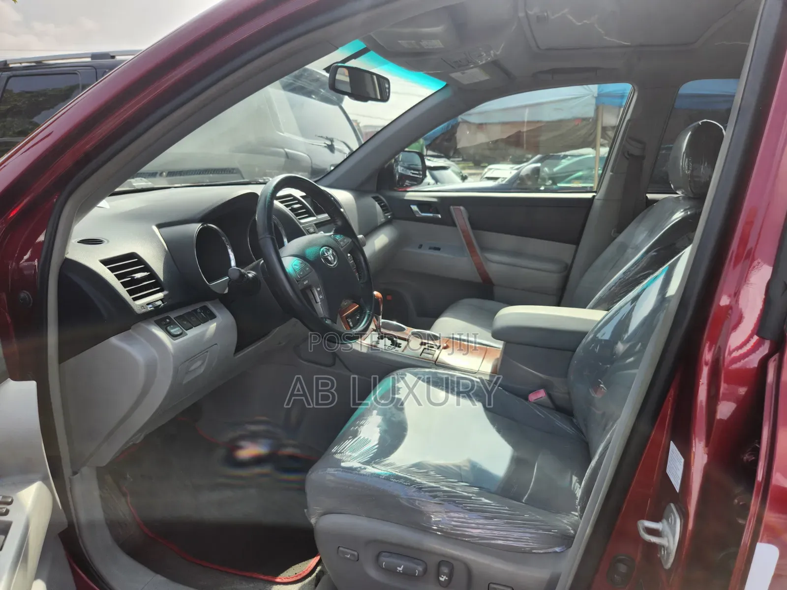 Toyota Highlander Limited 2010 Red