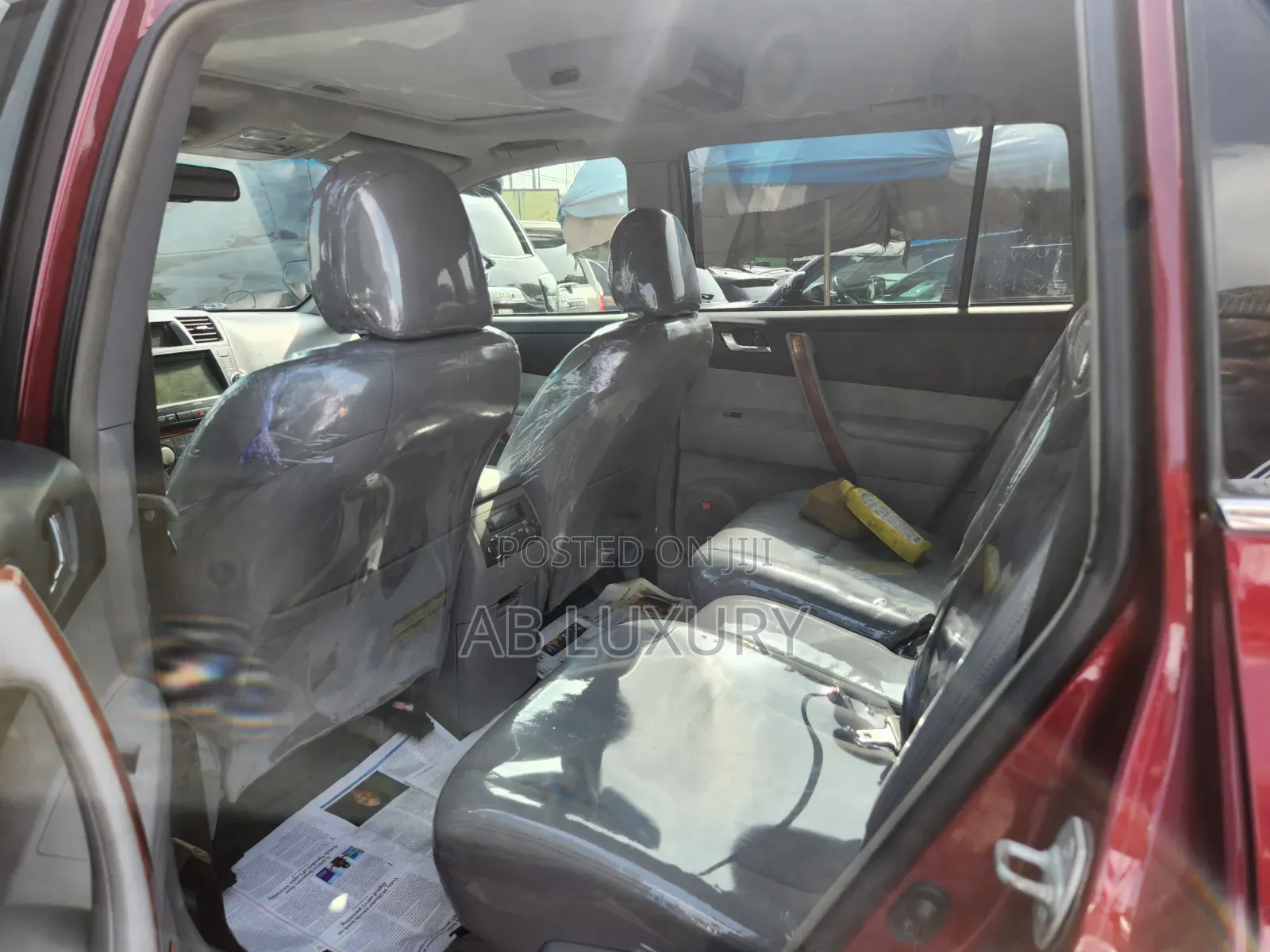 Toyota Highlander Limited 2010 Red