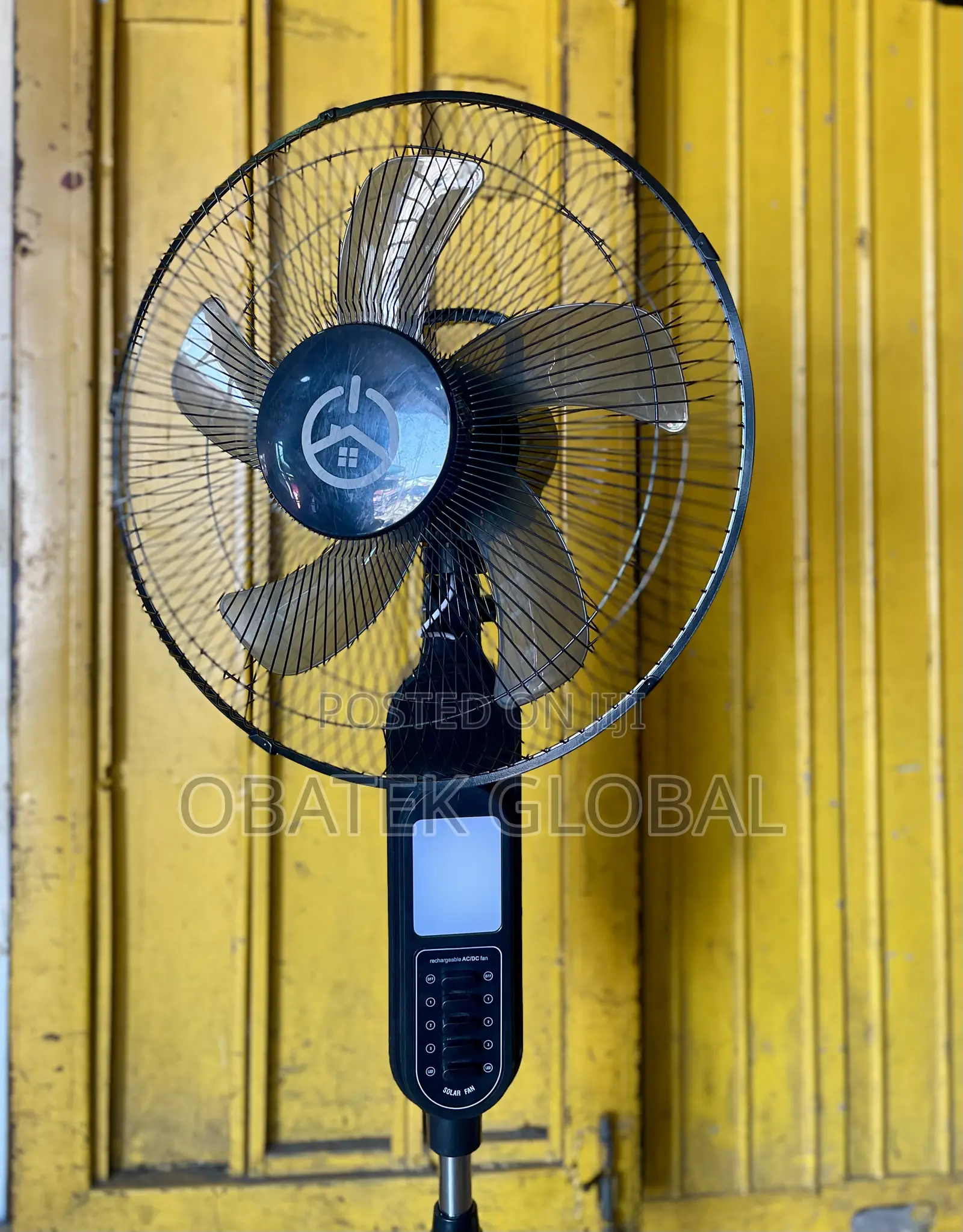 Cola Home Solar Fan