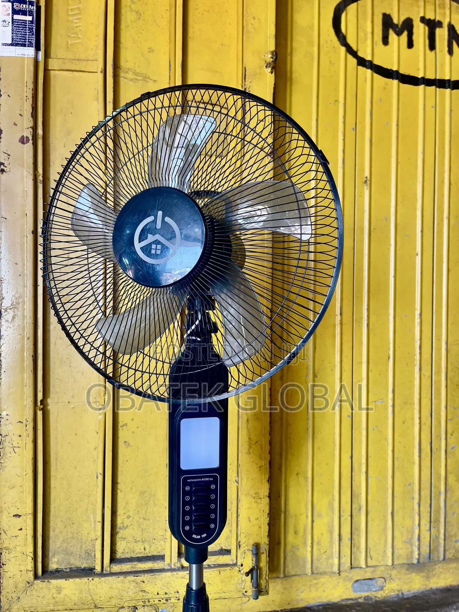 Cola Home Solar Fan