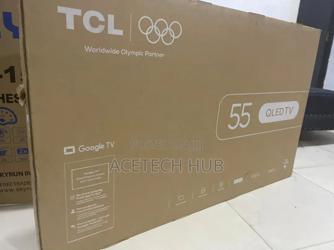 TCL 55” Qled Netflix Youtube Tv