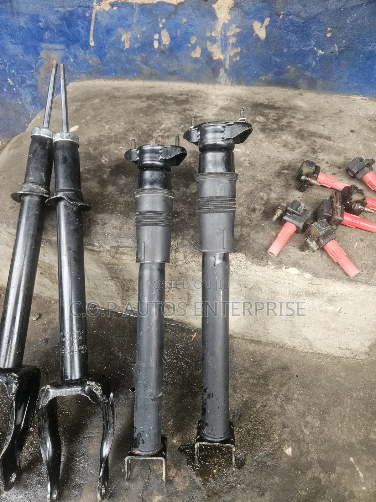 Front and Back Shocks for Mercedes Benz Gle and Ml W166 2012 -2017