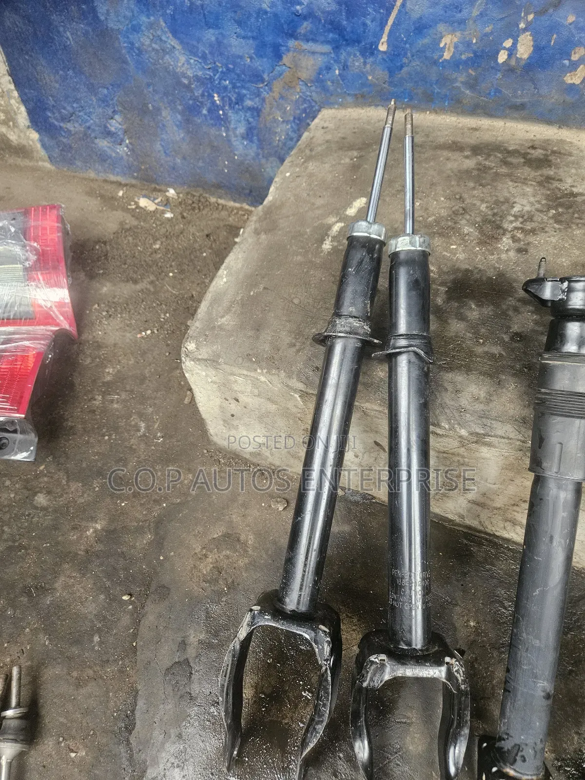 Front and Back Shocks for Mercedes Benz Gle and Ml W166 2012 -2017