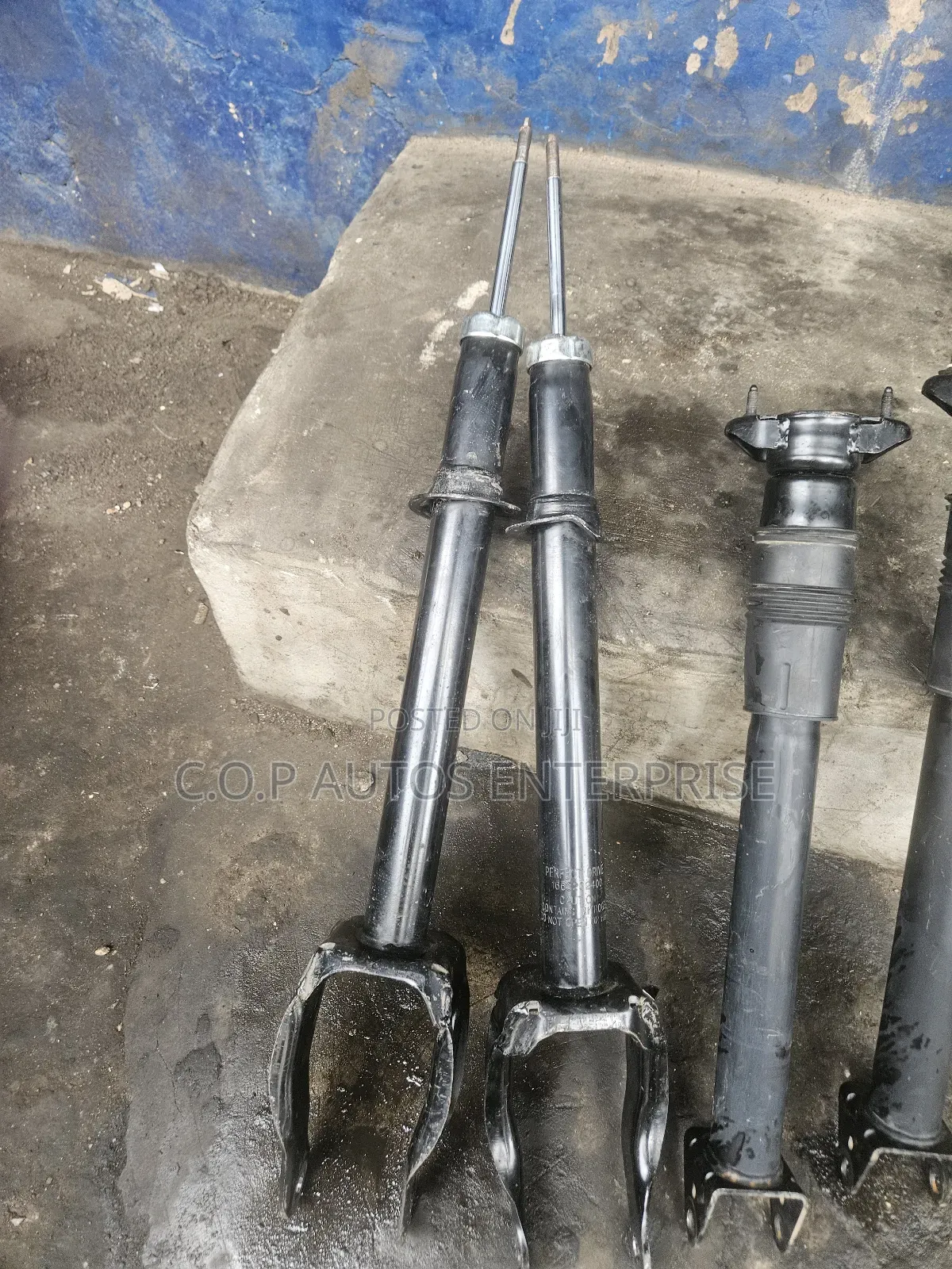 Front and Back Shocks for Mercedes Benz Gle and Ml W166 2012 -2017