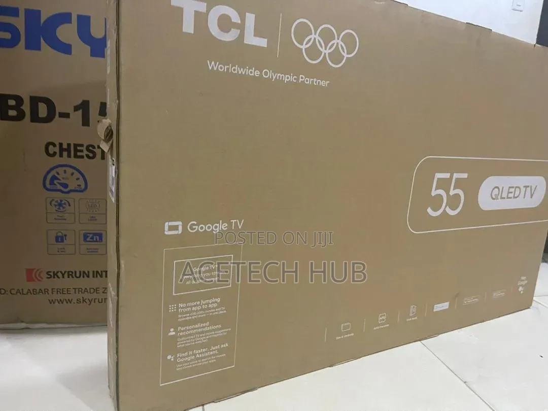 Smart TCL 55 Inch Qled Display