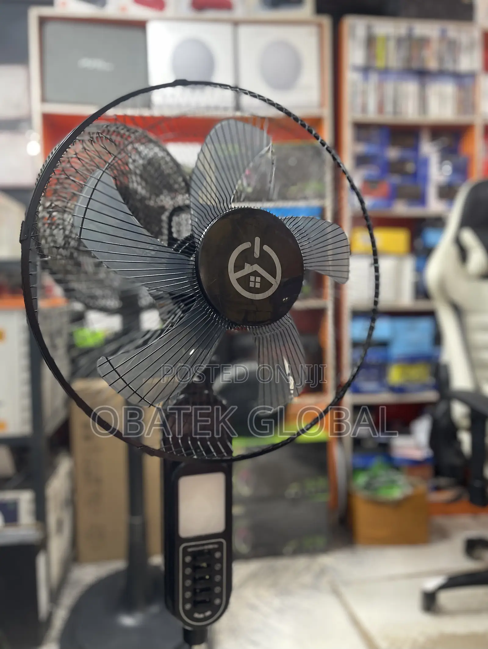 Colahome Solar Rechargeable Fan