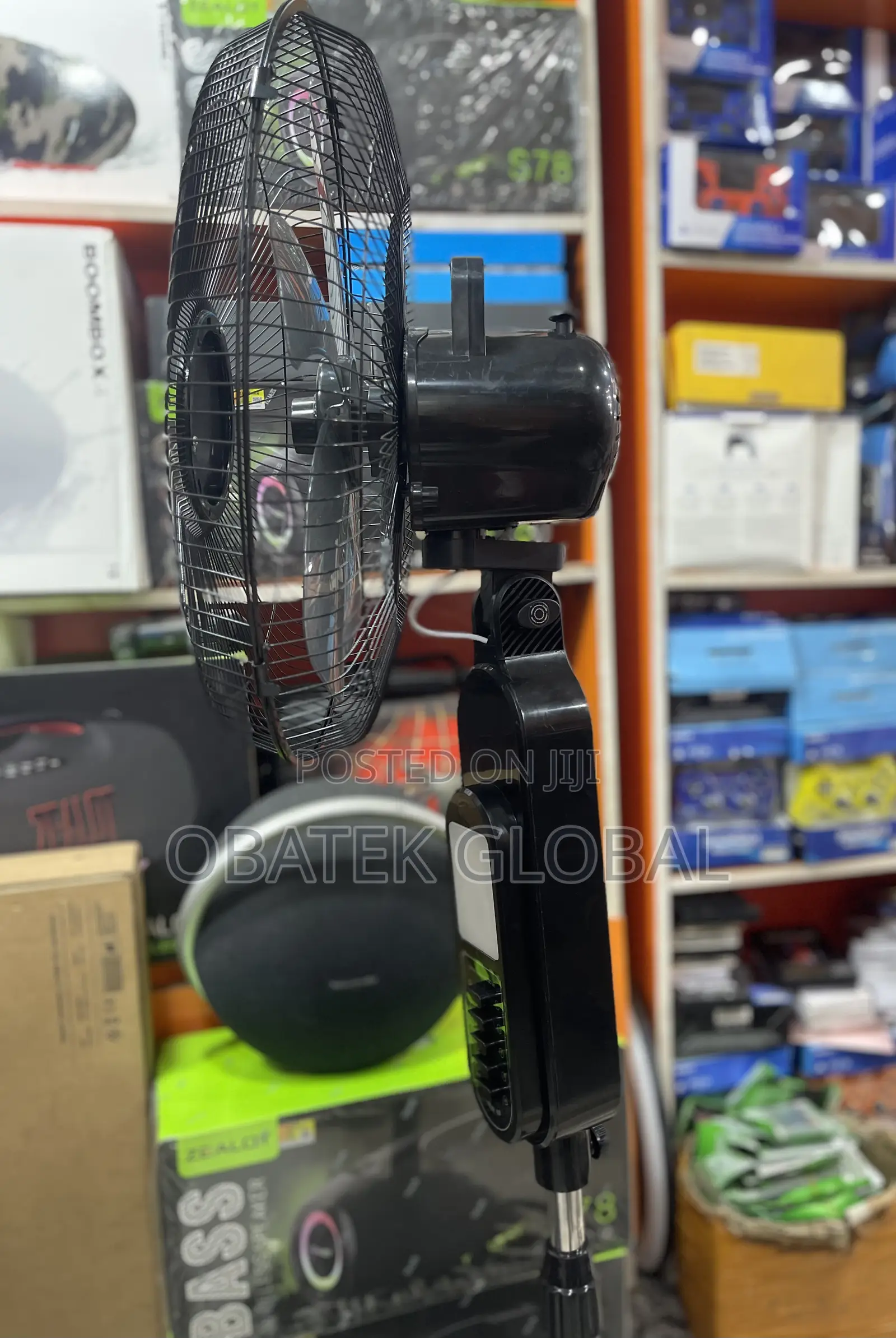 Colahome Solar Rechargeable Fan