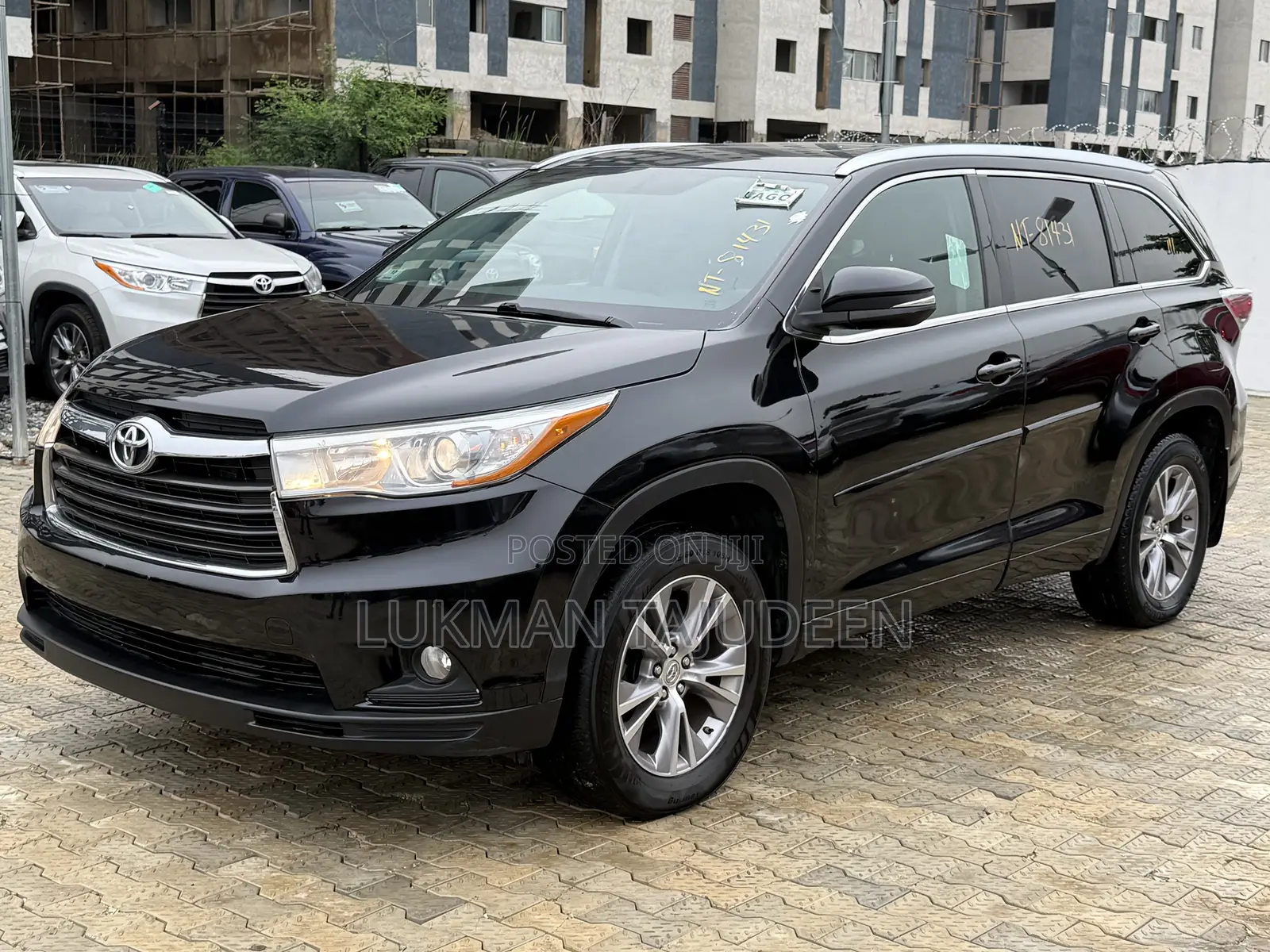Toyota Highlander XLE 4dr SUV AWD (3.5L 6cyl 6A) 2015 Black