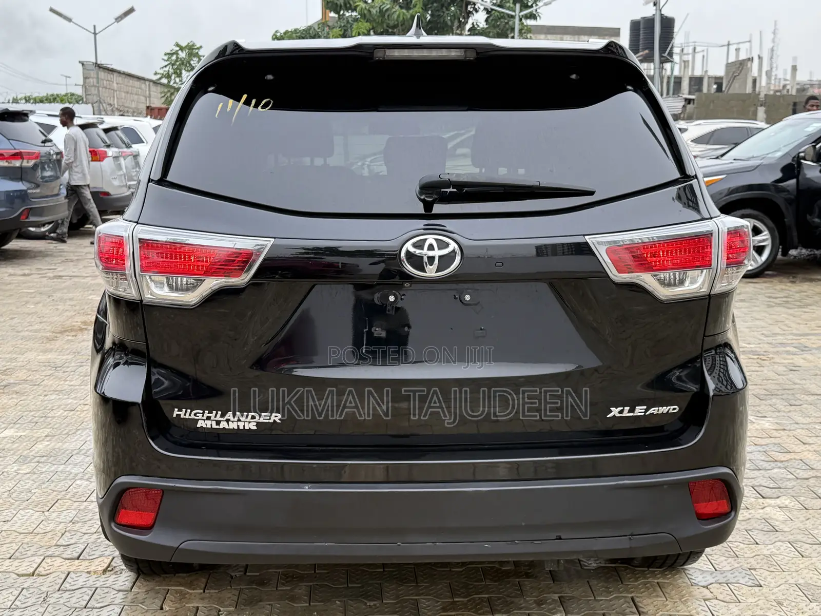Toyota Highlander XLE 4dr SUV AWD (3.5L 6cyl 6A) 2015 Black