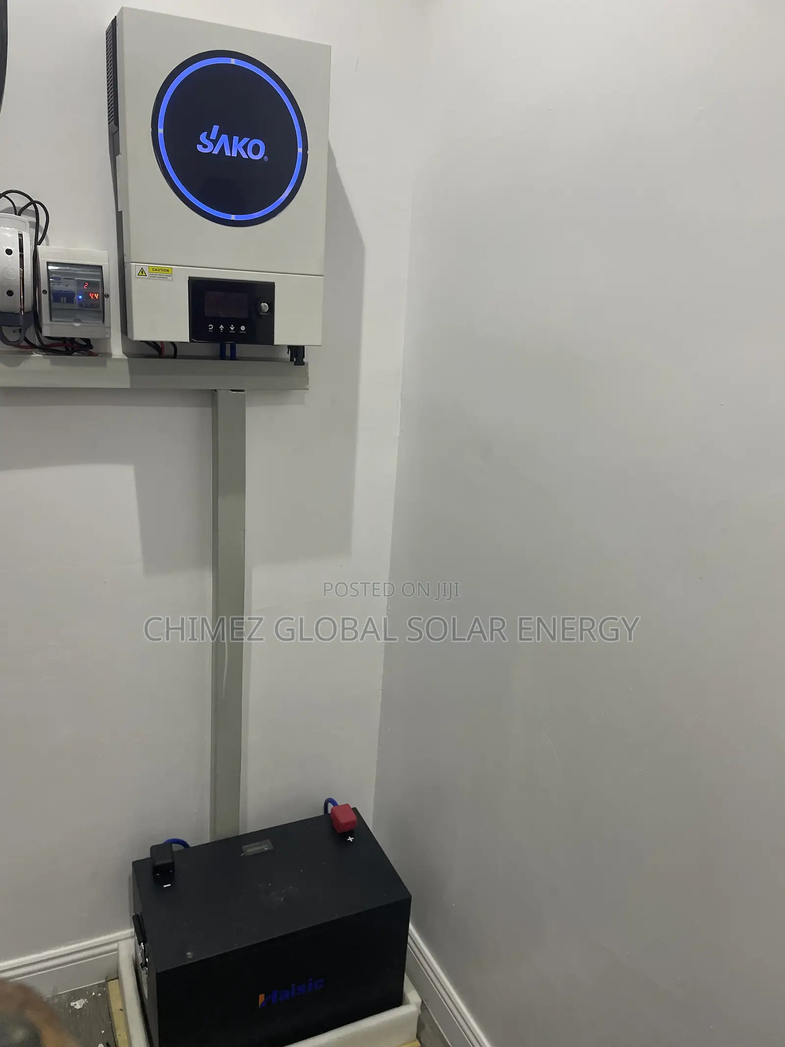 8kwh Lithium Ion Battery+3.6kva Inverter+600watts Panel 5pcs
