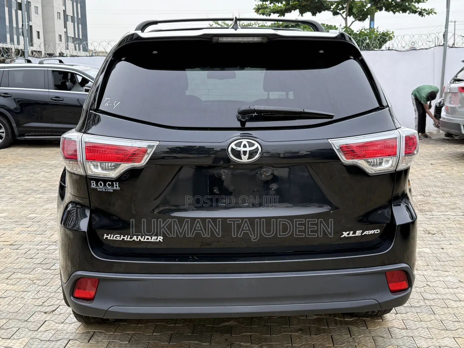 Toyota Highlander XLE 4dr SUV AWD (3.5L 6cyl 6A) 2015 Black