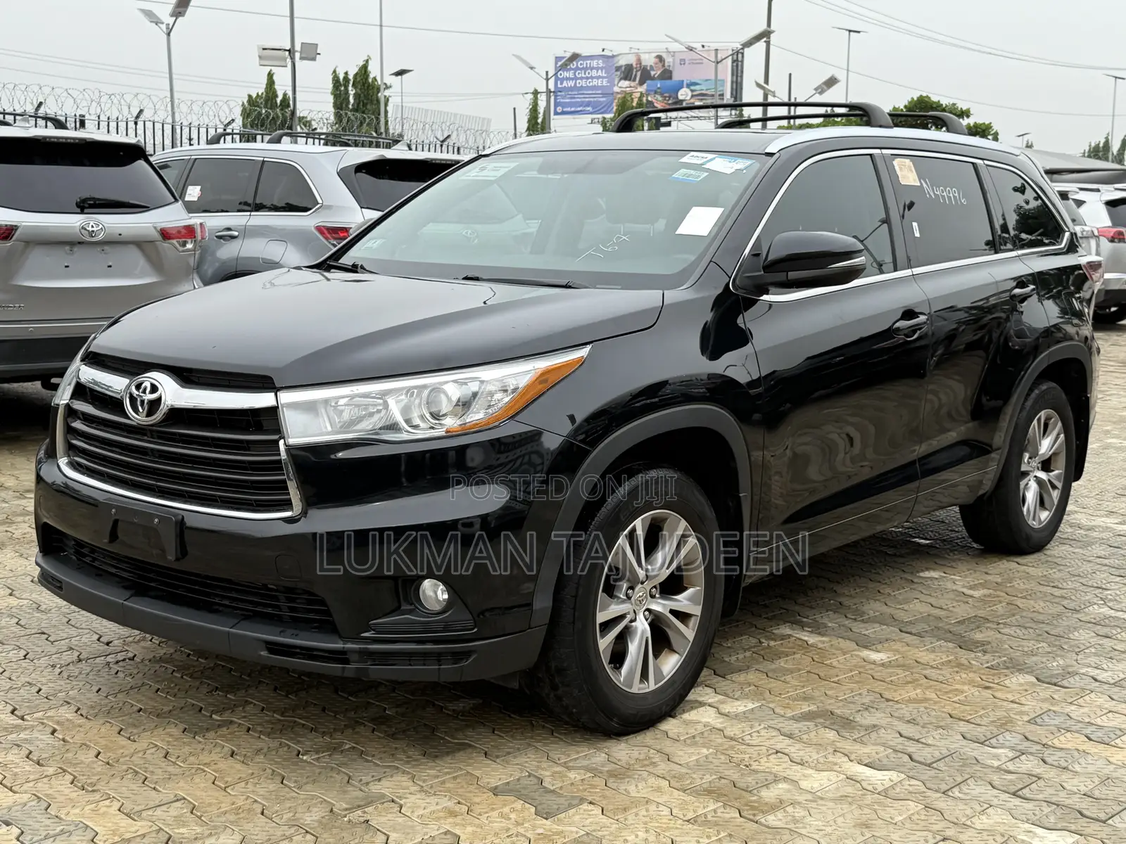 Toyota Highlander XLE 4dr SUV AWD (3.5L 6cyl 6A) 2015 Black