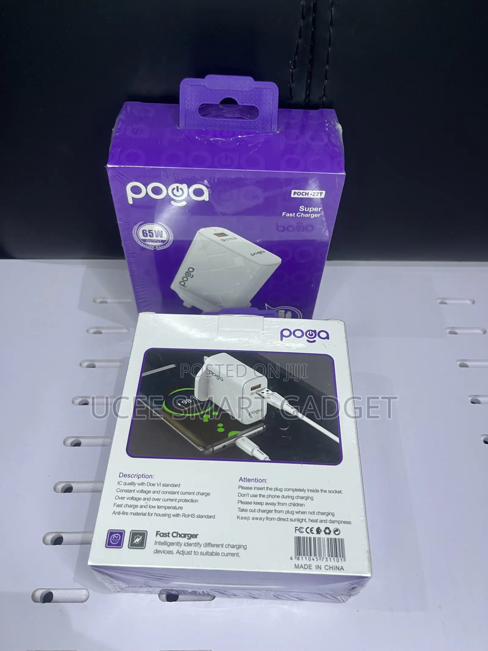 Poga 65w Usb to Type C Charger