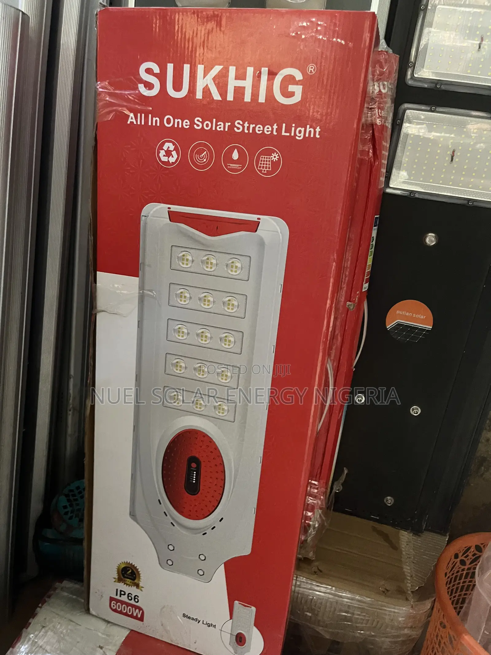 Sukhig All in One Solar Street Light