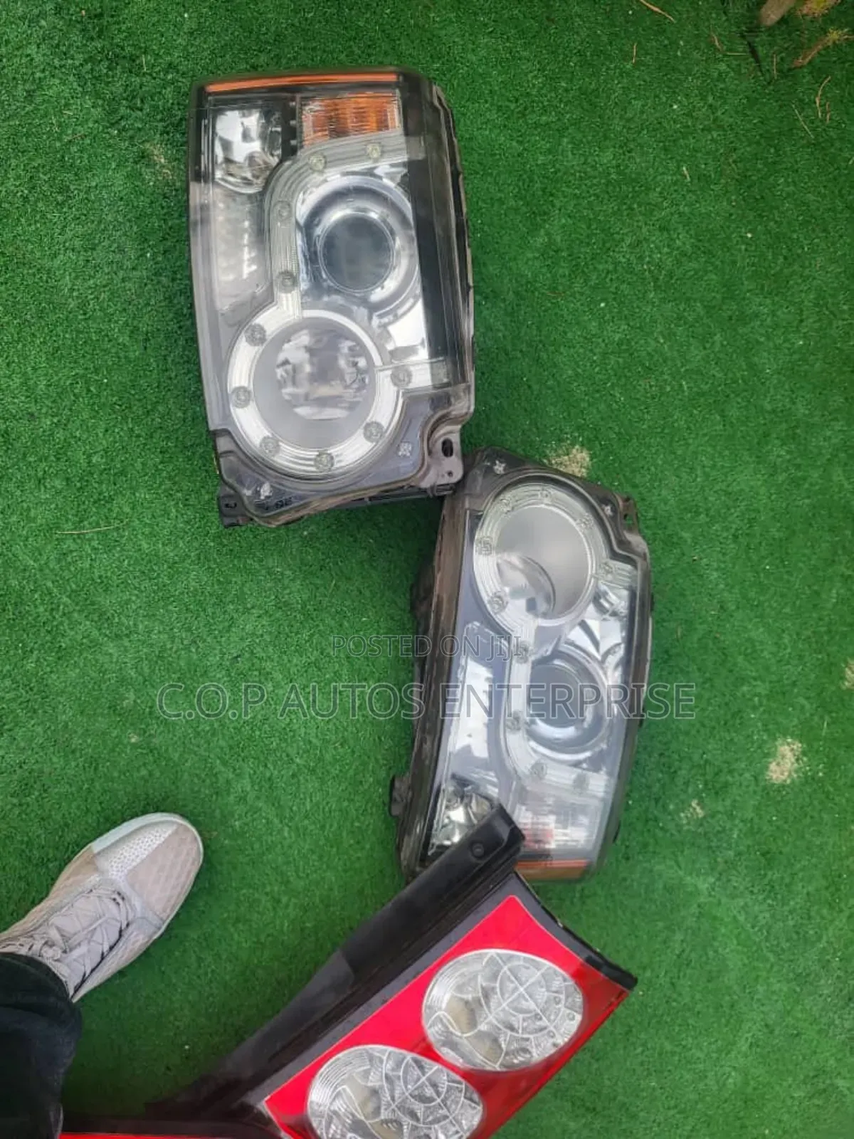 Headlamp and Back Light for Land Rover Lr4,Discovery 4 2010 to 2013