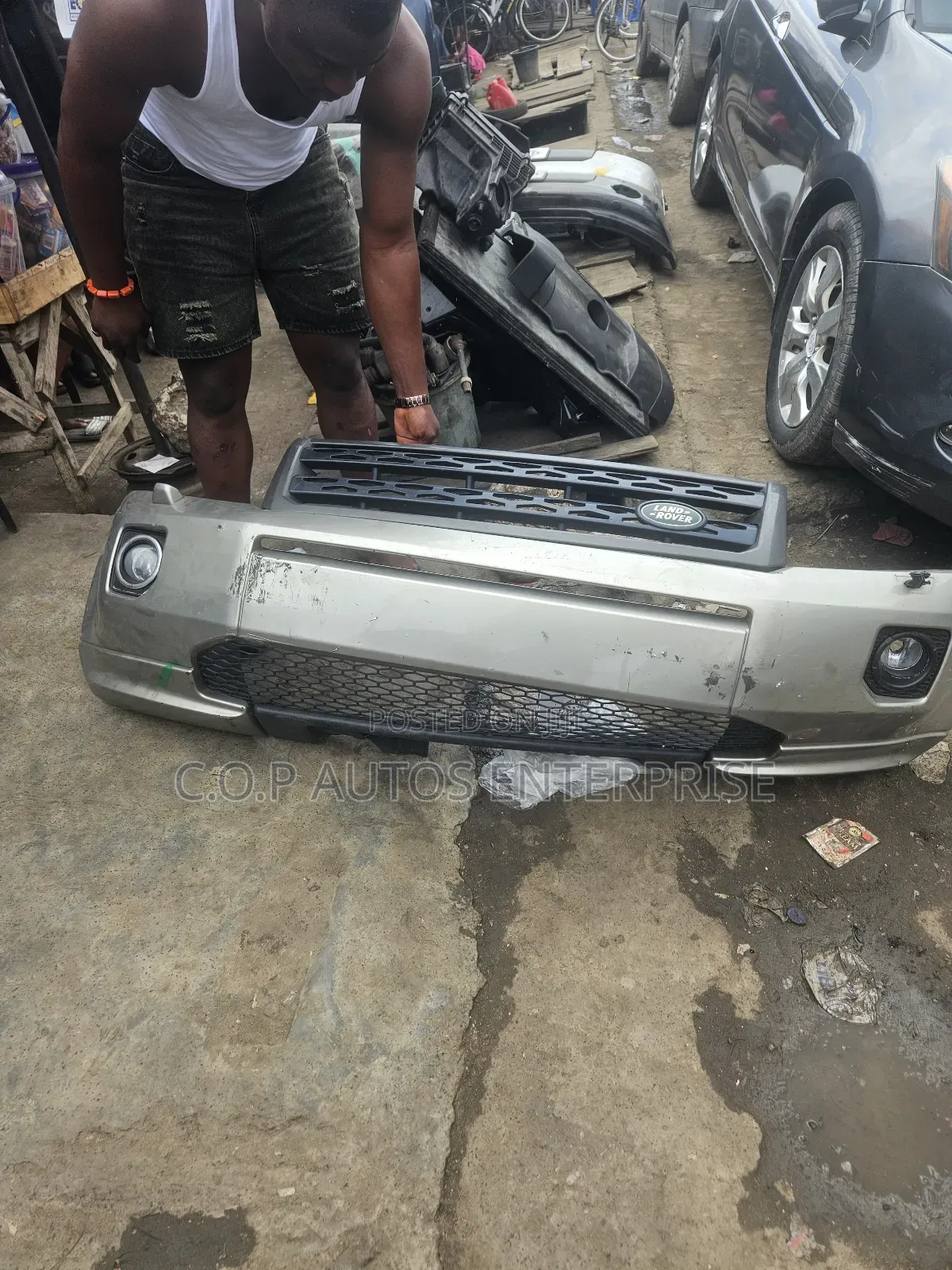 New Model Font Bumper for Land Rover Lr2, Freelander 2