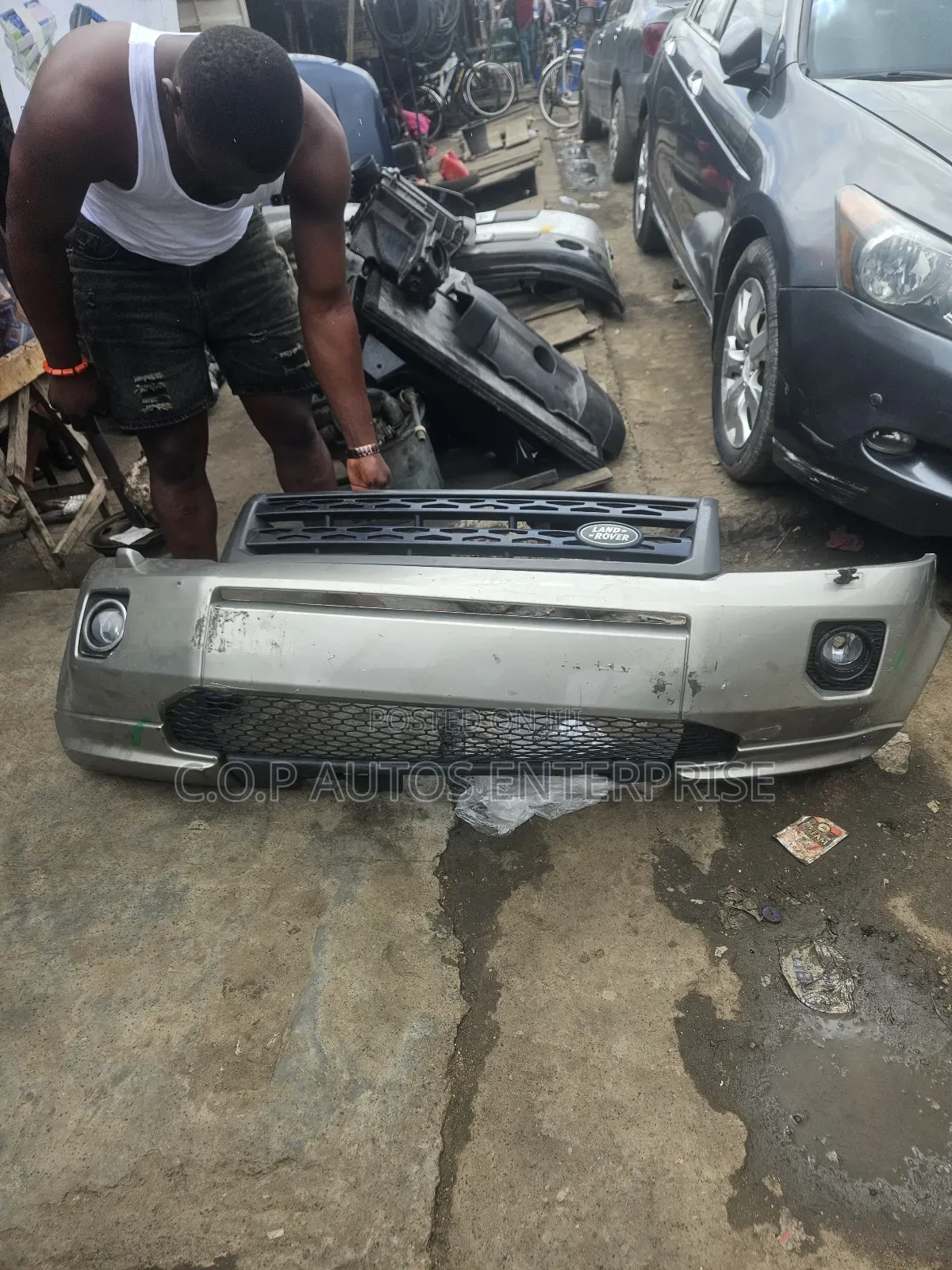 New Model Font Bumper for Land Rover Lr2, Freelander 2