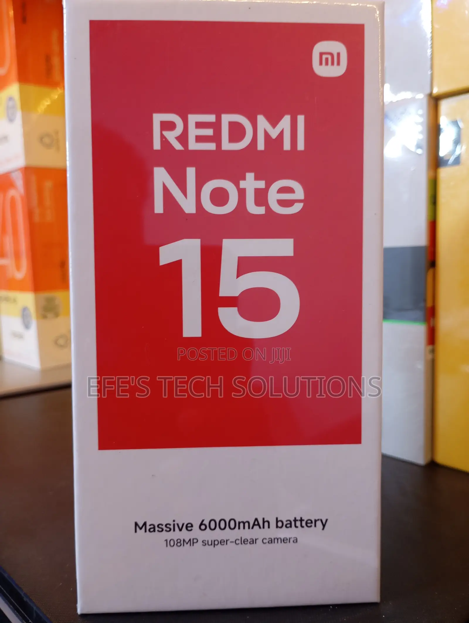 New Xiaomi Redmi Note 15 128 GB Black